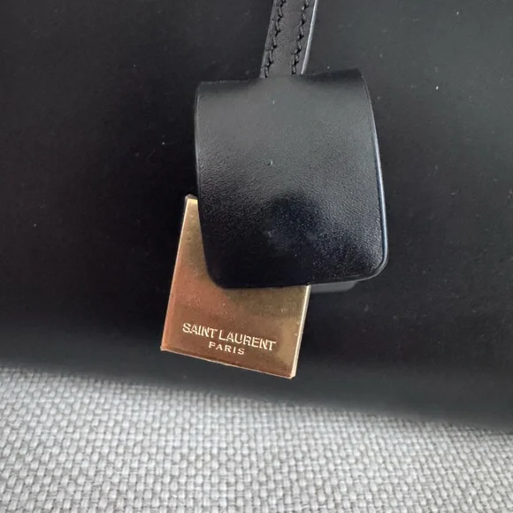 Saint Laurent Black Sac De Jour Bag - Picture 13 of 13